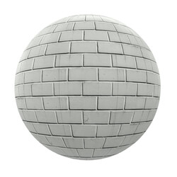 CGaxis-Textures Brick-Walls-Volume-09 white brick wall (02) 