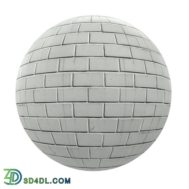 CGaxis-Textures Brick-Walls-Volume-09 white brick wall (02)