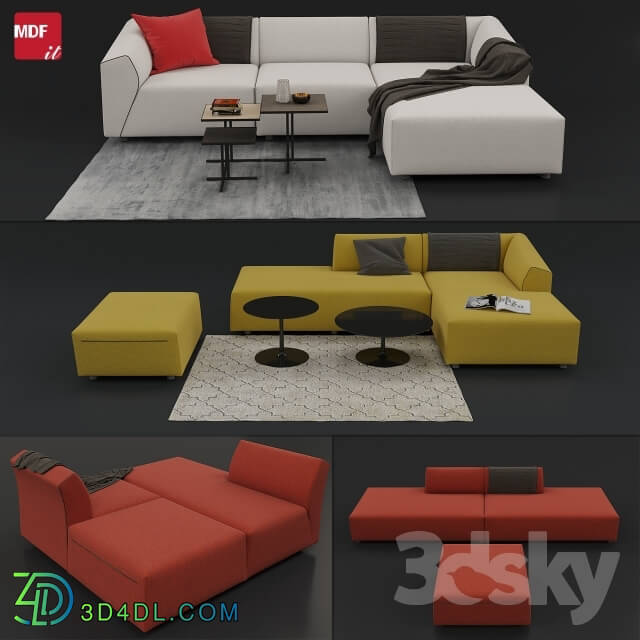 Sofa - Sofa THEA by MDF Italia