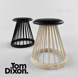 Chair - TOM DIXON fan stool 