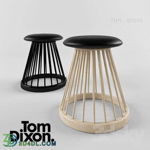 Chair - TOM DIXON fan stool