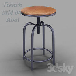 Chair - French café bar stool 