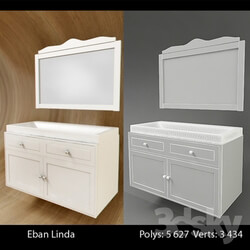 Bathroom furniture - Set of bathroom furniture Eban Linda 100 cm 