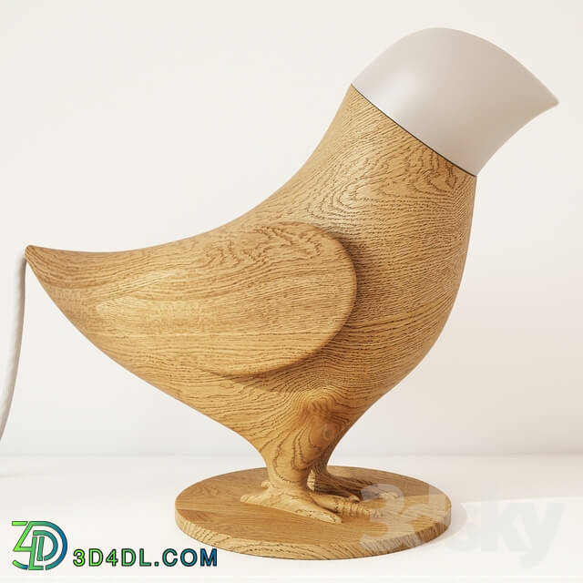 Table lamp - OM Marina_s birds table lamp by TsarukAhmadova for Fajnodesign