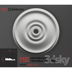 Decorative plaster - R02.D344mm 