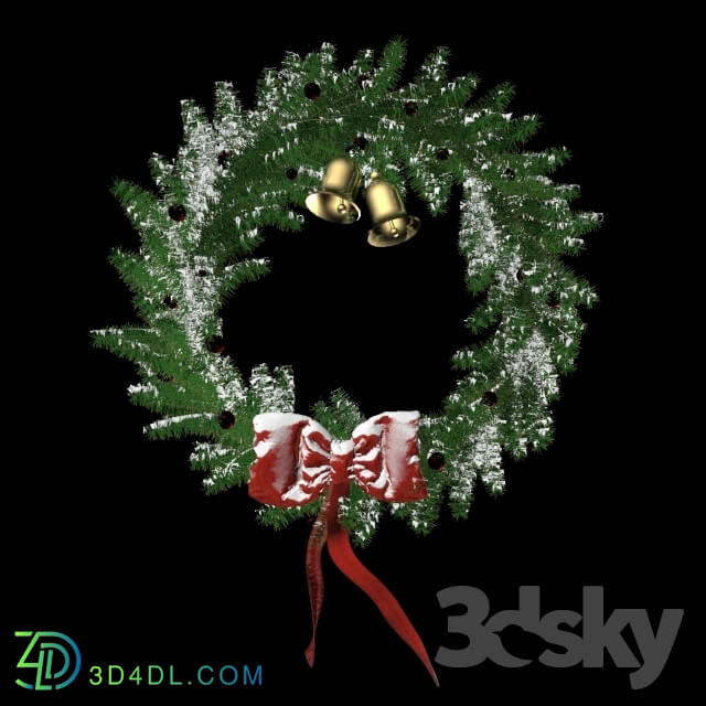 Other decorative objects - Christmas wreath