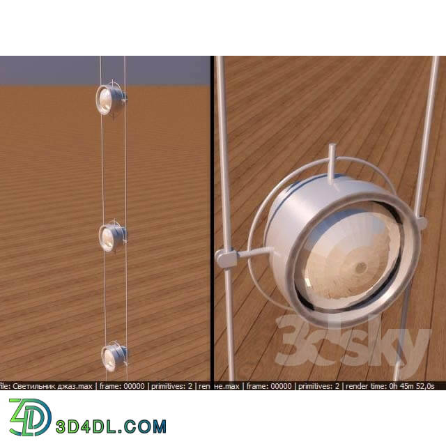 Ceiling light - Lamp on a string