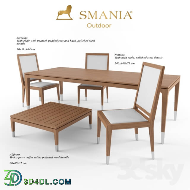 Table _ Chair - SMANIA Sorrento Nettuno Alghero