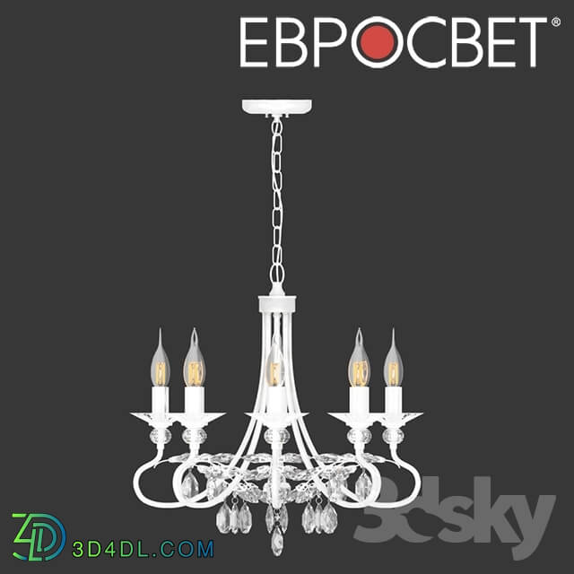 Ceiling light - OM Chandelier with crystal Eurosvet Alexandria 60057_8