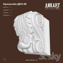 Decorative plaster - Dkn-69_63x53x41mm 
