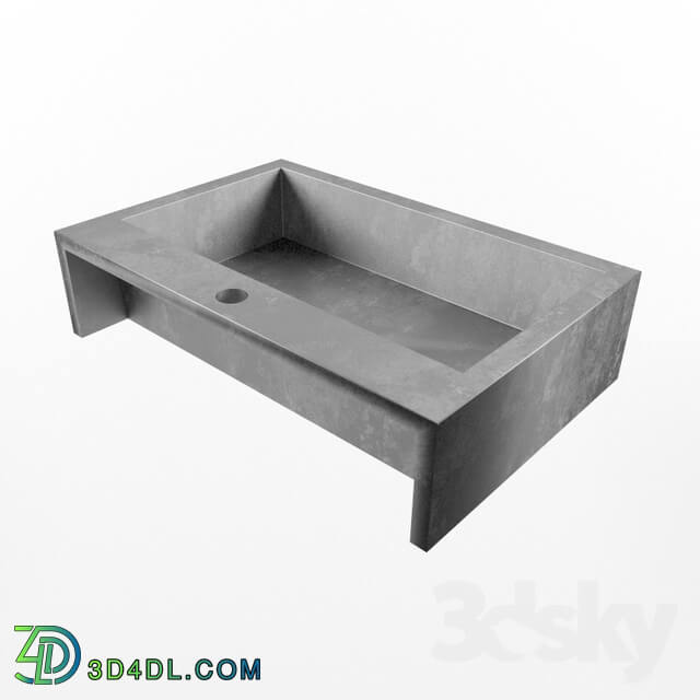 Wash basin - Concrete sink _Screen_