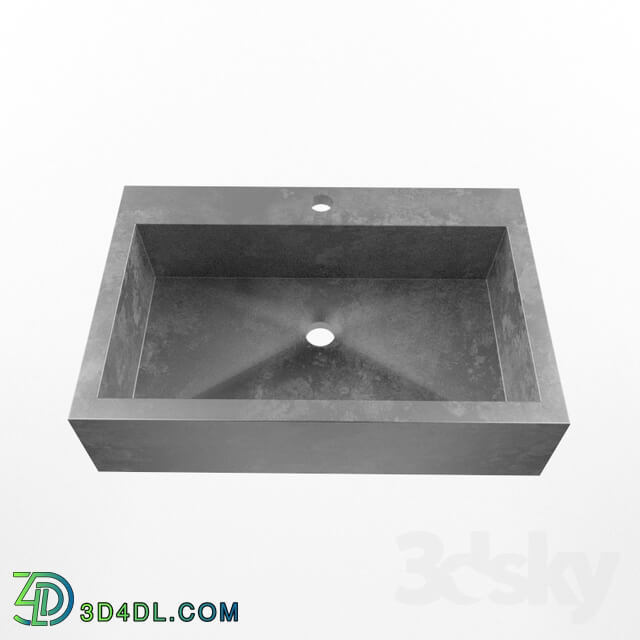 Wash basin - Concrete sink _Screen_