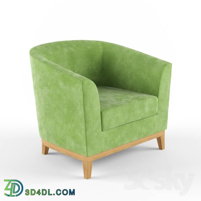 Arm chair - Sonia Sofa Single-Corona _ Vray