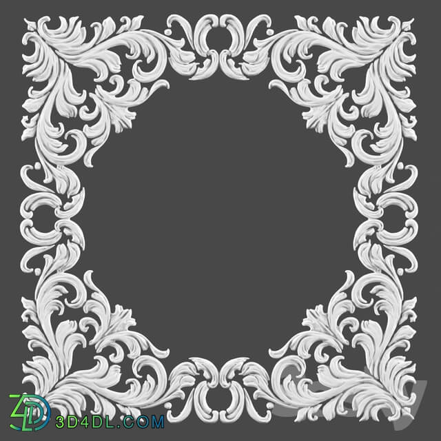 Decorative plaster - ornament 2