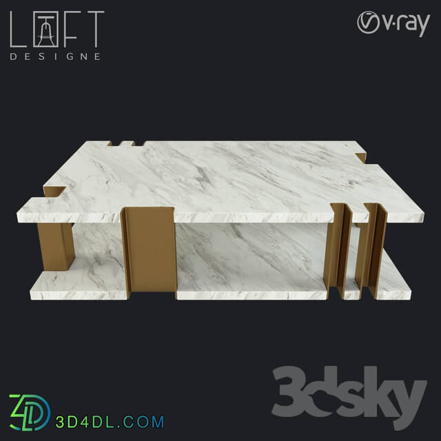 Table - Coffee table LoftDesigne 6823 model