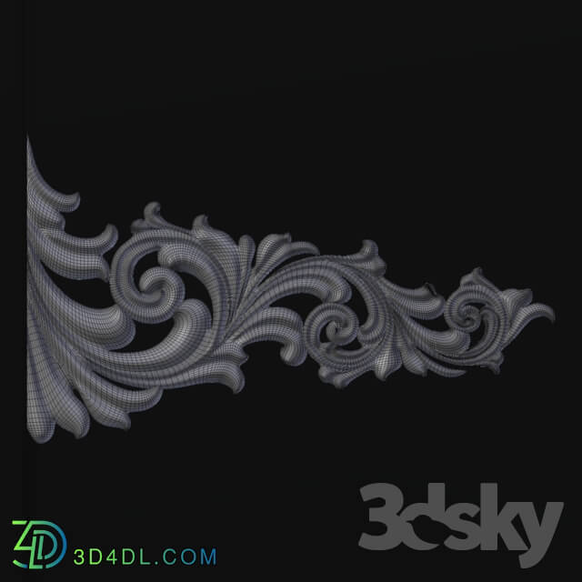 Decorative plaster - Bar 10