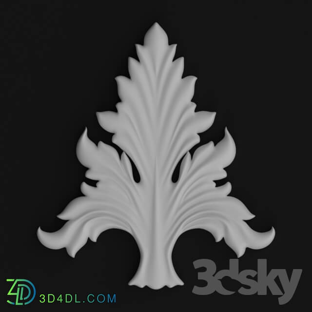 Decorative plaster - Bar 13