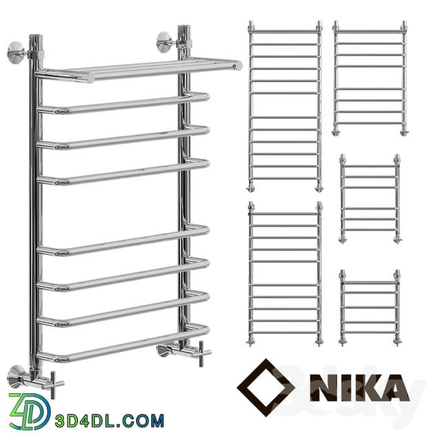 Towel rail - Heated towel rail of Nick L90 _G_ VP