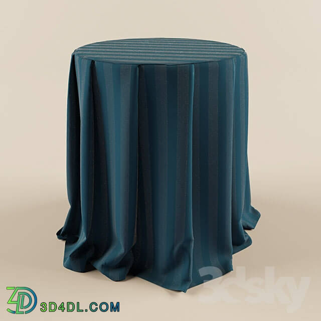 Table - tablecloth with warehouses for the side table