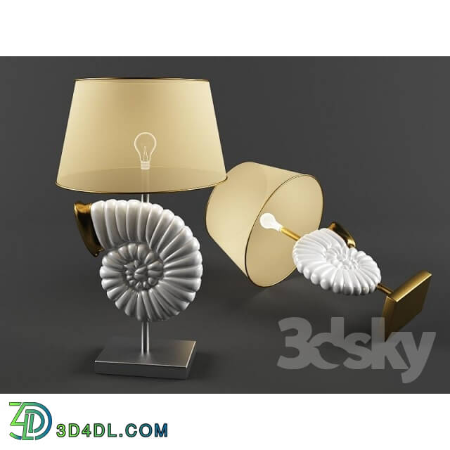 Table lamp - Seashell lamp