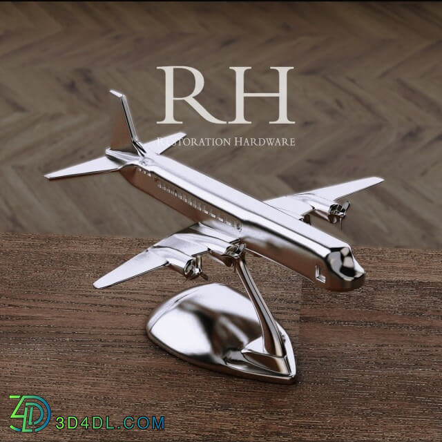 Other decorative objects - RH AIRCRAFTS DECORATION SET OF 4