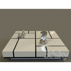 Table - Streamlined Papillon Low Table Ipe Cavalli 