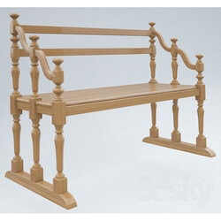 Other architectural elements - English bench 
