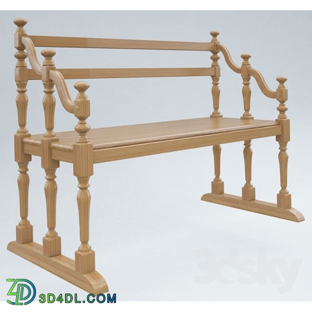 Other architectural elements - English bench