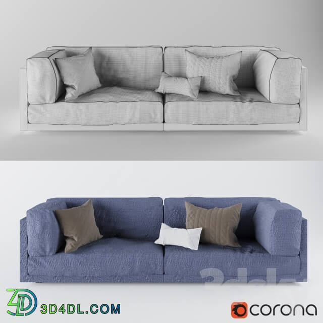 Sofa - Blue Sofa