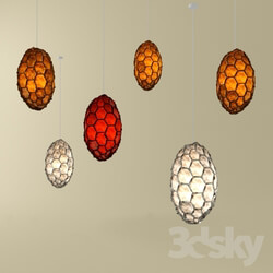 Ceiling light - Nectar - hanging lampshade _kitset_ 