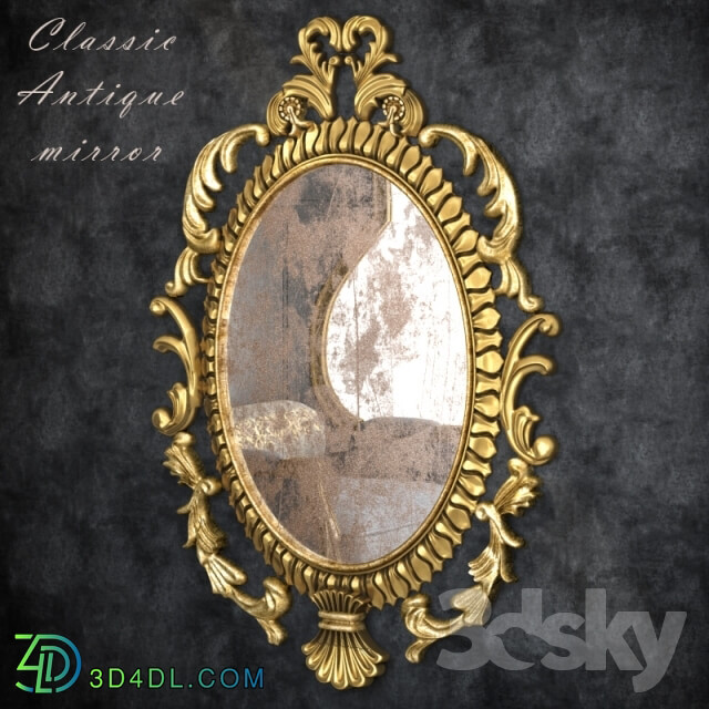 Mirror - Antique mirror