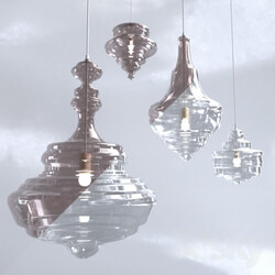 Ceiling light - Neverending Glory Collection_Brown Glass 