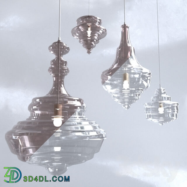 Ceiling light - Neverending Glory Collection_Brown Glass