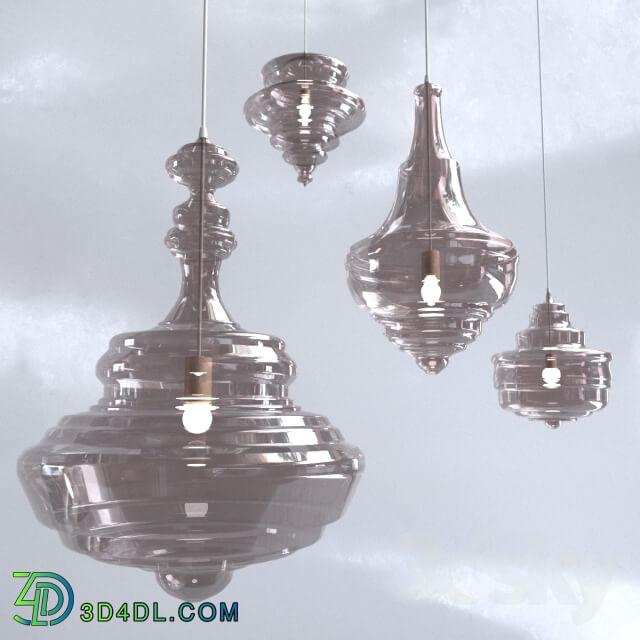 Ceiling light - Neverending Glory Collection_Brown Glass