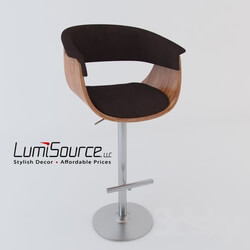 Chair - Lumisource Vintage Mod Chair and Espresso 