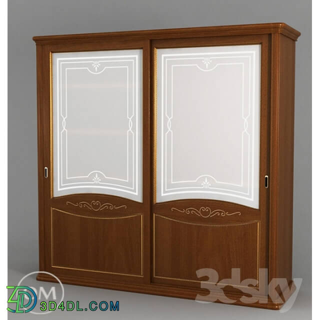 Wardrobe _ Display cabinets - Luigi_ walnut_ Miassmobili