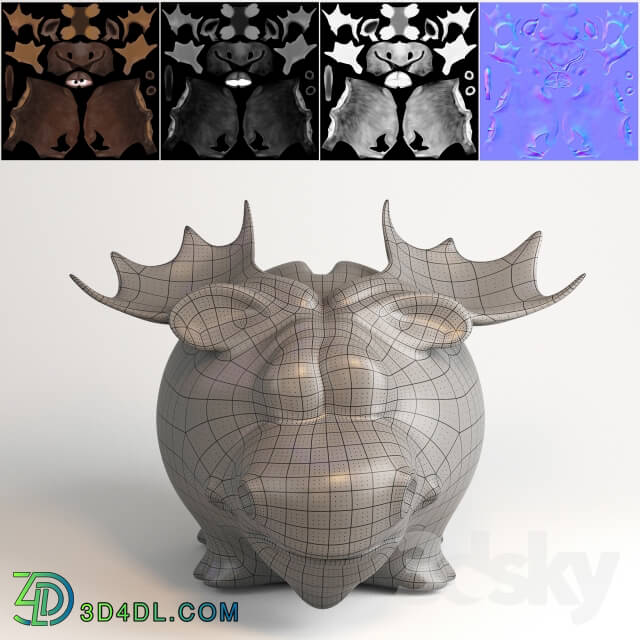 Other decorative objects - Elk