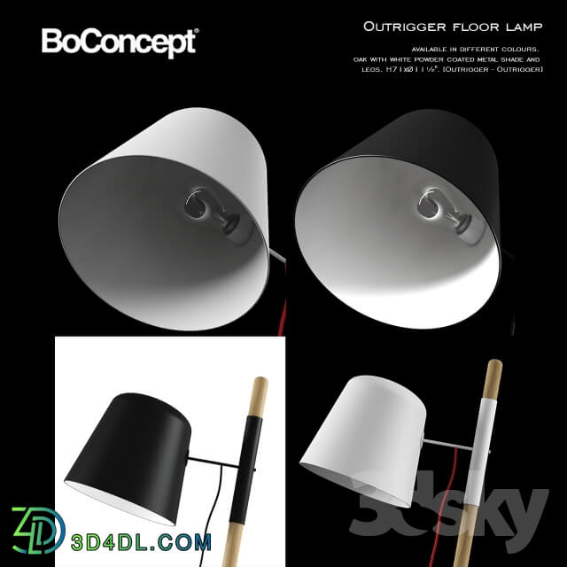 Floor lamp - Boconcept Outrigger Floor Lamp