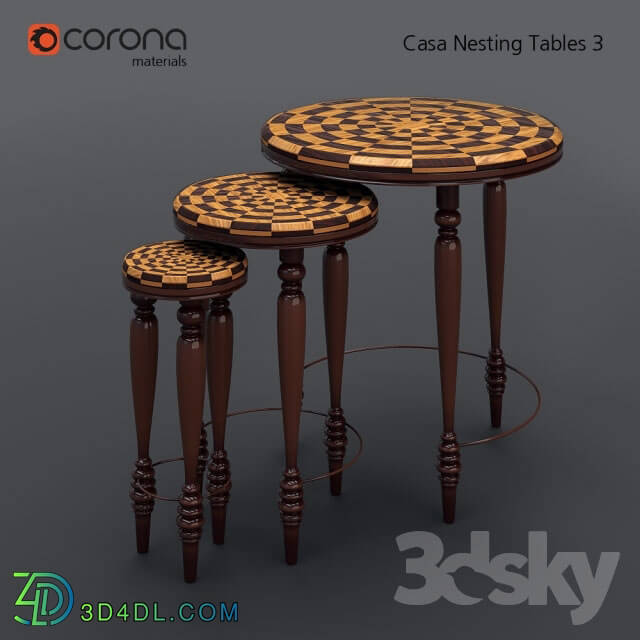 Table - Casa Nesting Tables 3