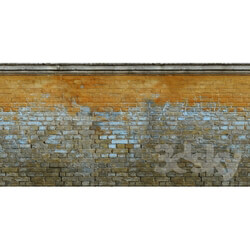 Brick - texture of old brick wall 