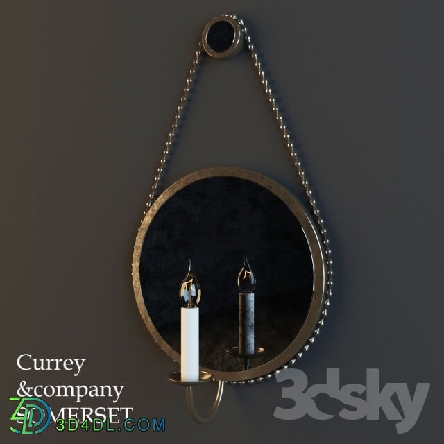 Wall light - Currey_Company SOMERSET WALL SCONCE