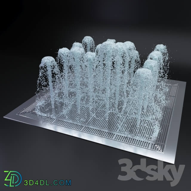 Other architectural elements - Dry fountain