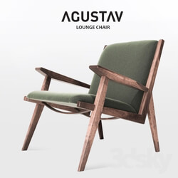 Arm chair - AGUSTAV lounge chair 