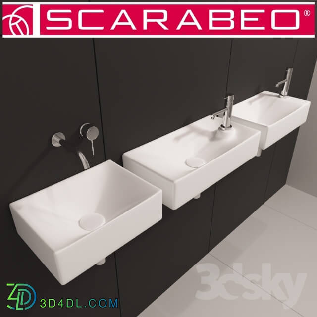 Wash basin - Scarabeo ceramiche Soft