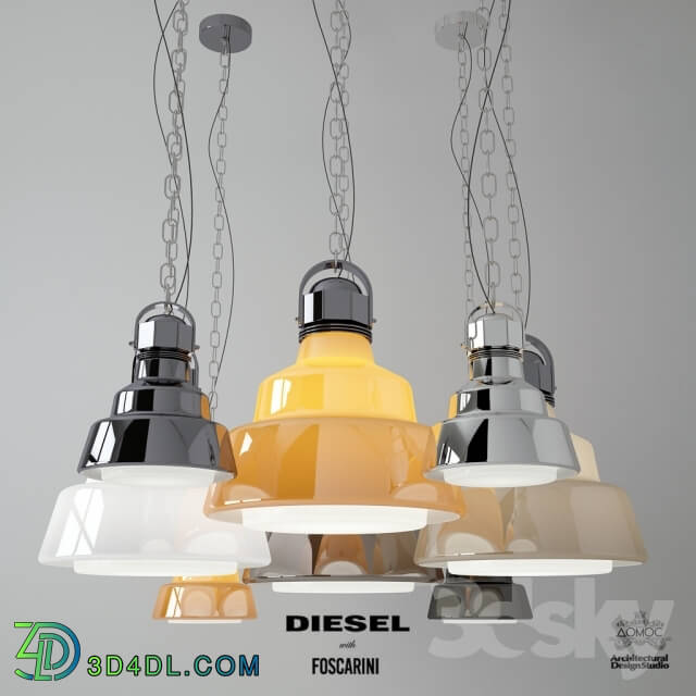 Ceiling light - Glas suspension lamp Diesel with Foscarini