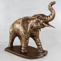 Sculpture - elephant Figurine 