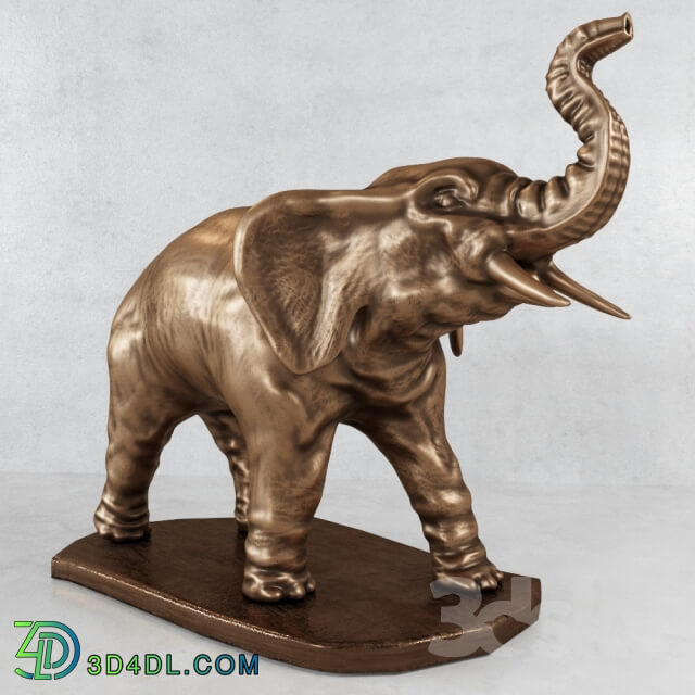Sculpture - elephant Figurine