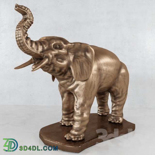 Sculpture - elephant Figurine