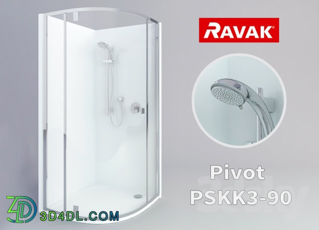 Shower - Ravak Pivot PSKK3 90