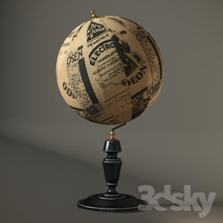 Other decorative objects - Globe library 